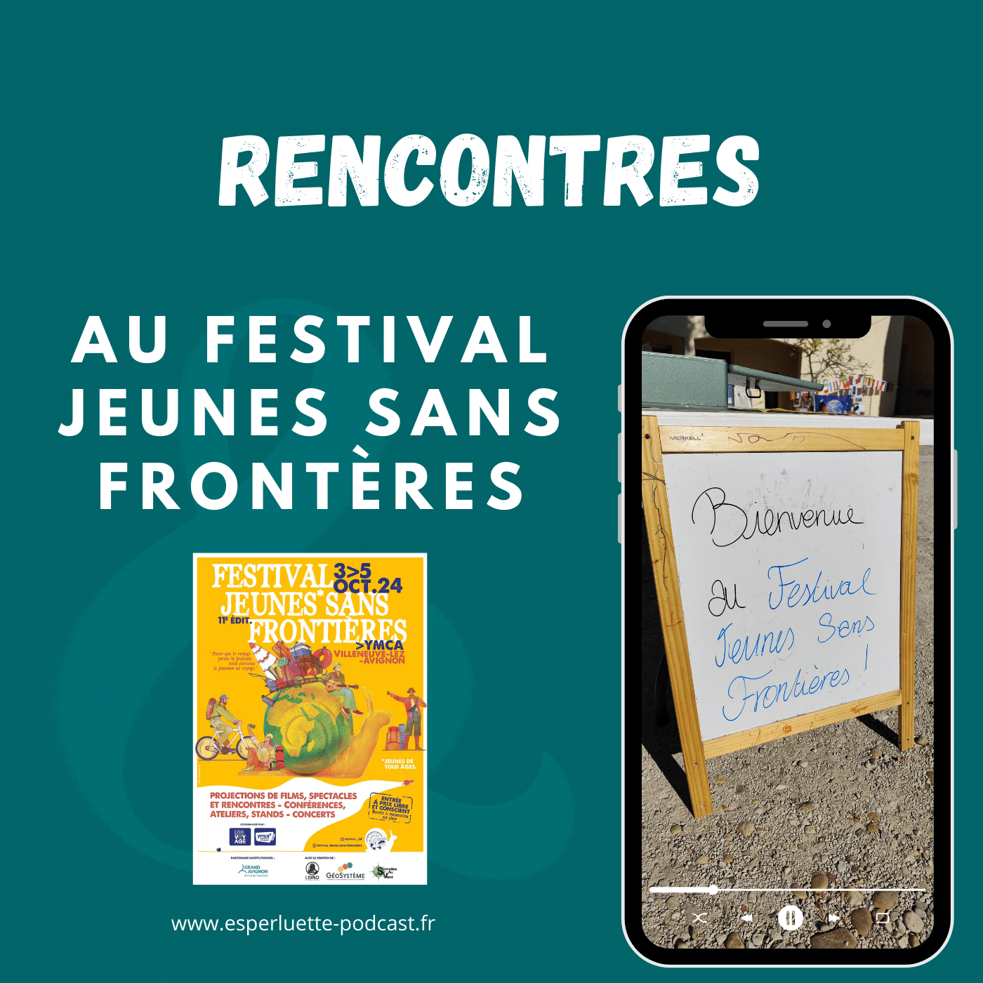 Rencontres au festival Jeunes sans frontières
